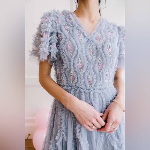 Ivy City Co Diana Dress in Lilac - Medium - NWT - Picture 3 of 9